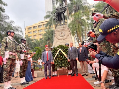 Cali conmemoró 214 años del Grito de Independencia